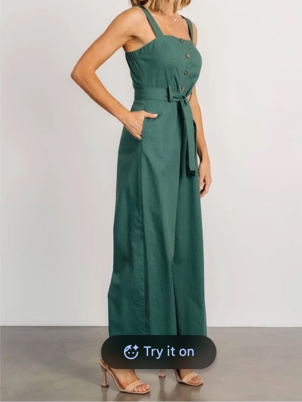 Baltic Born Hartford jumpsuit - green